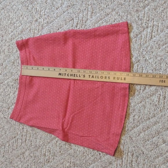 Stitch Fix Margaret M Mini Coral Skirt. Sz. M. - Picture 6 of 8